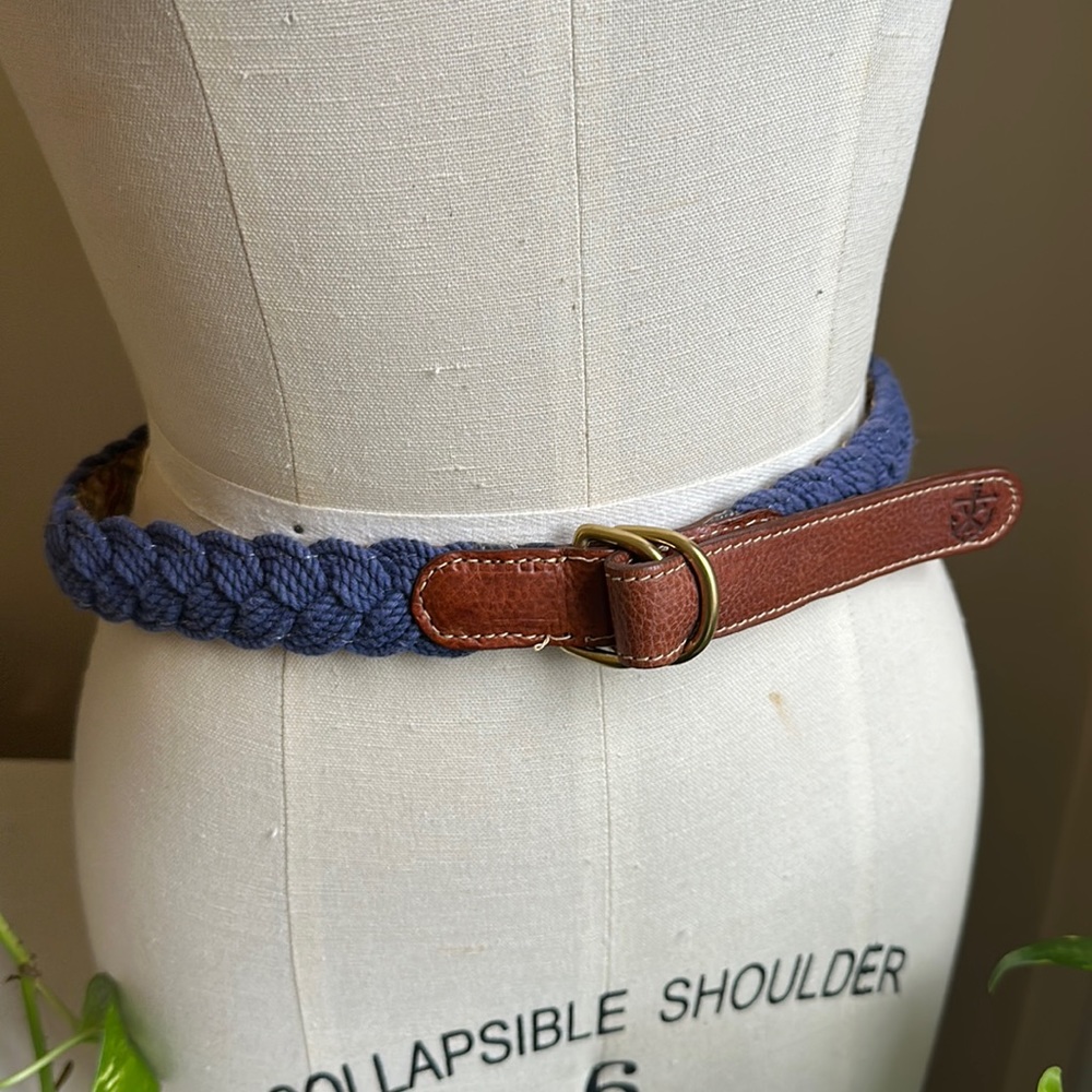 Kiel James Patrick woven belt, size 34